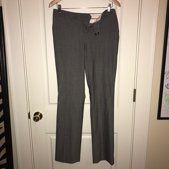 Banana Republic Martin Fit Grey Dress Pant - Picture 1 of 4